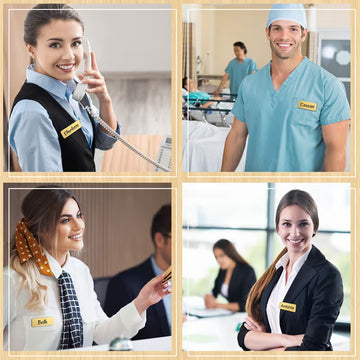 Metal Name Tag Magnetic